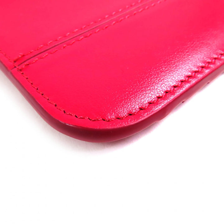 Pristine Chloe Coin case Zipper Small Purse Leather Fragment Case leather