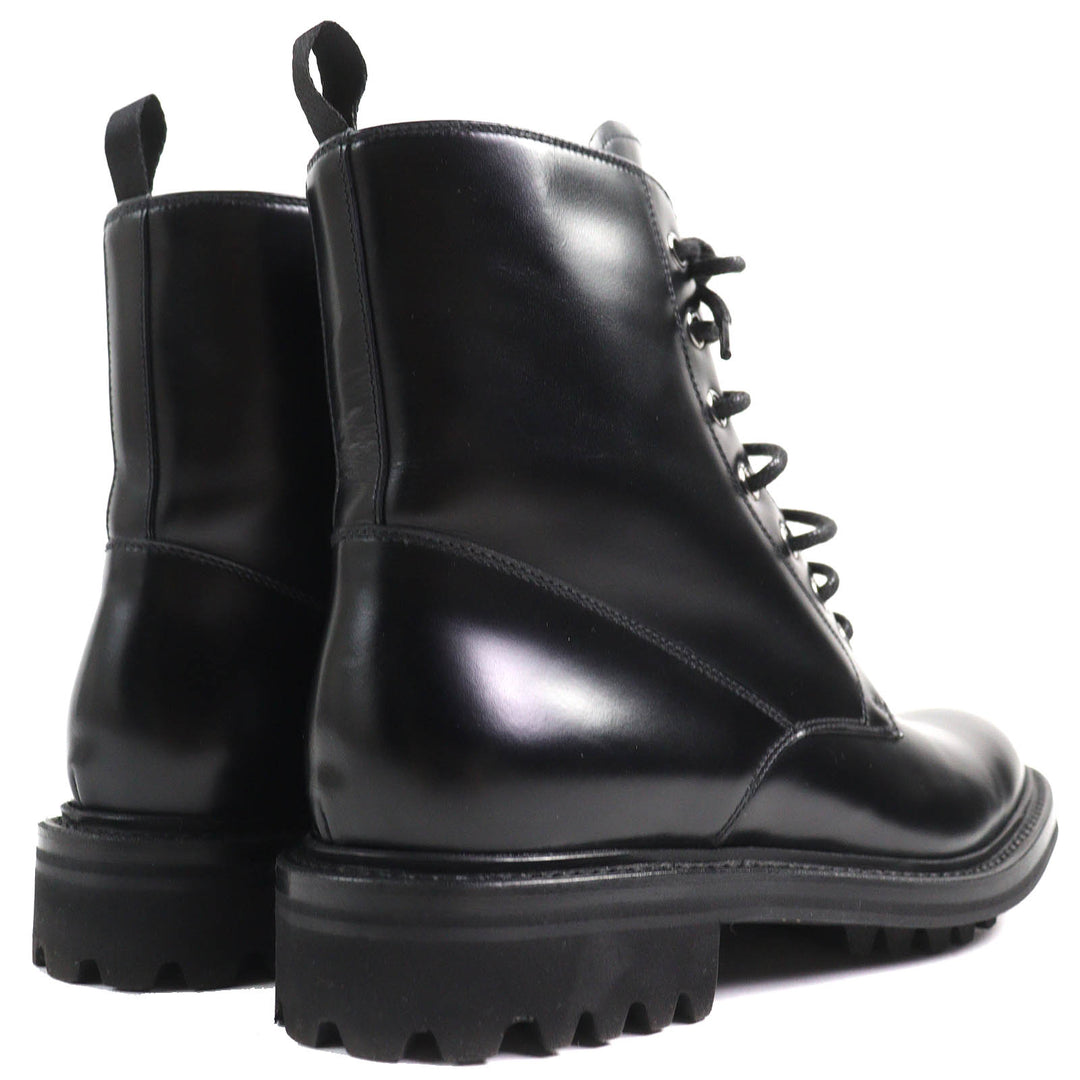 Excellent CHURCH'S short boots NANALAH LW Lace-up ankle boots black leather Women 37