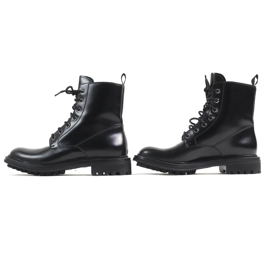 Excellent CHURCH'S short boots NANALAH LW Lace-up ankle boots black leather Women 37