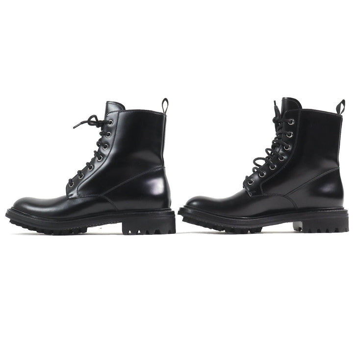 Excellent CHURCH'S short boots NANALAH LW Lace-up ankle boots black leather Women 37