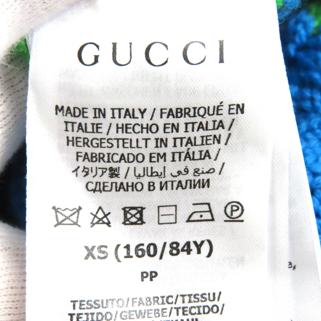 Pristine GUCCI×adidas knit Interlocking G Web Line Sweater mens XS 717722