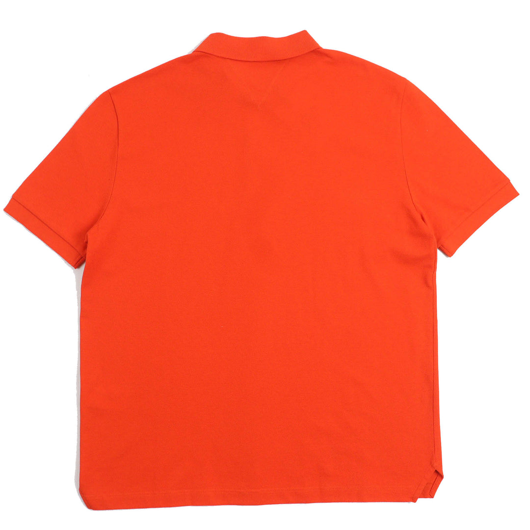 Pristine BOTTEGAVENETA Short sleeve polo shirt Logoembroidery Orange cotton
