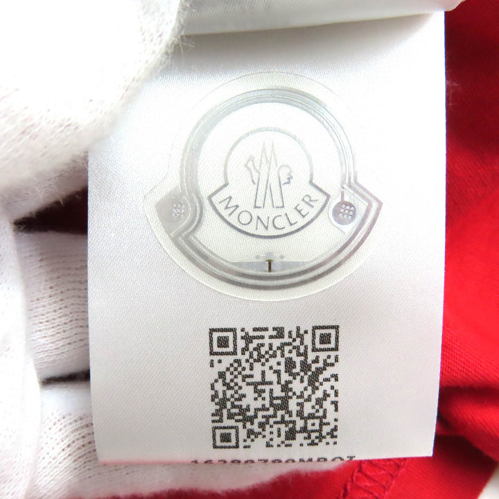 Pristine MONCLER GENIUS 7 FRAGMENT Short sleeve T-shirt logo print crew neck S