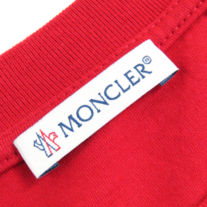 Pristine MONCLER GENIUS 7 FRAGMENT Short sleeve T-shirt logo print crew neck S