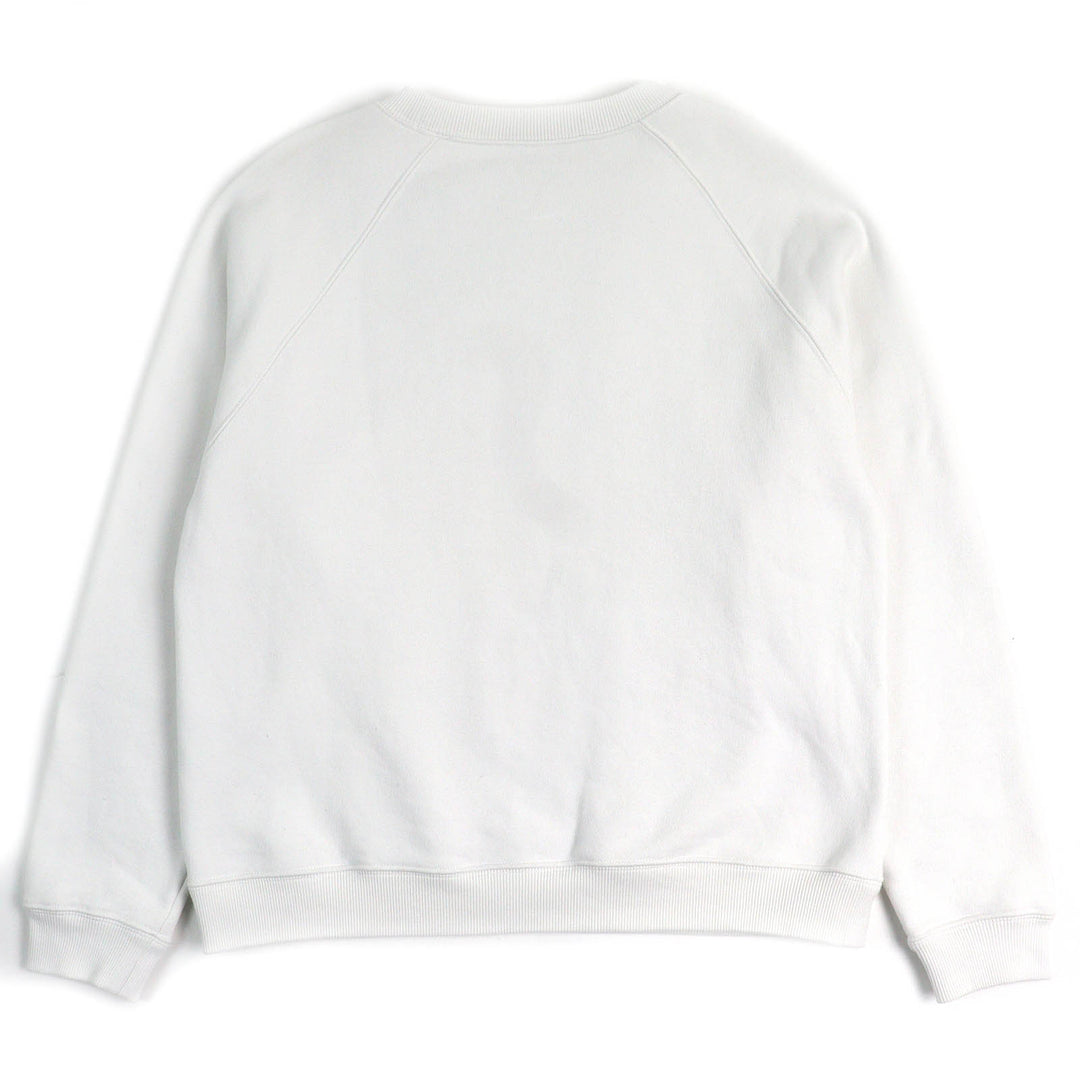 Excellent LOUIS VUITTON sweat Wizard of Oz LV Circle Logo Metal White Ivory cotton