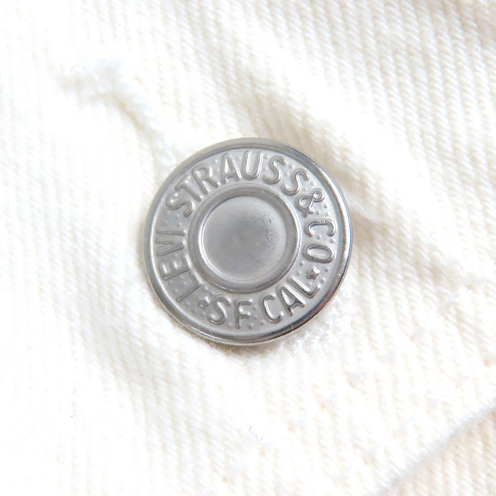 Discounted Great LEVI S DENIM TEARS Denim Jacket TYPE2 BUSTDOWN JACKET Swarovski off white mens M
