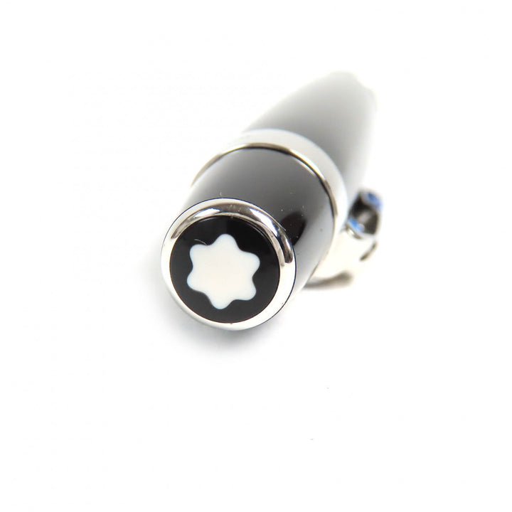 MONTBLANC Ballpoint pen Boheme PIX Blue Gemstone White Star Twist Style mens