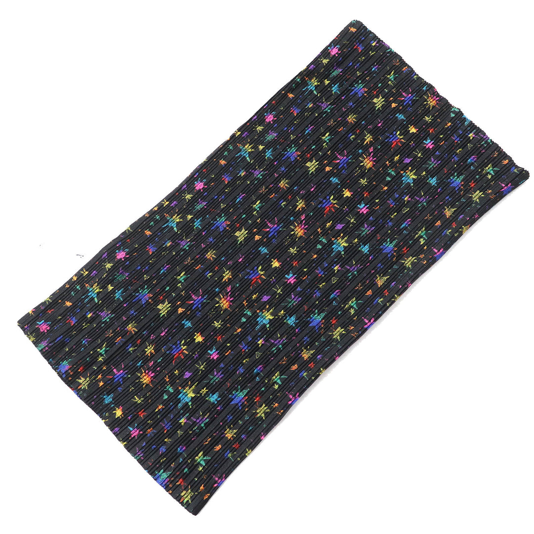 Excellent PLEATS PLEASE one piece Star pattern, all-over print, with snood