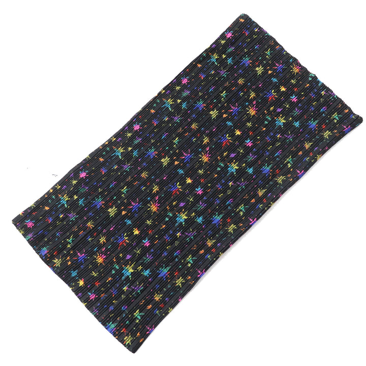Excellent PLEATS PLEASE one piece Star pattern, all-over print, with snood