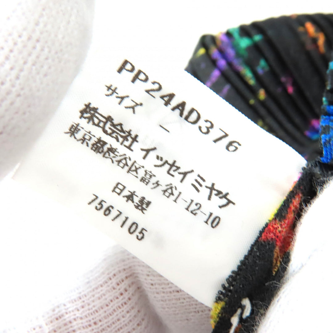 Excellent PLEATS PLEASE one piece Star pattern, all-over print, with snood