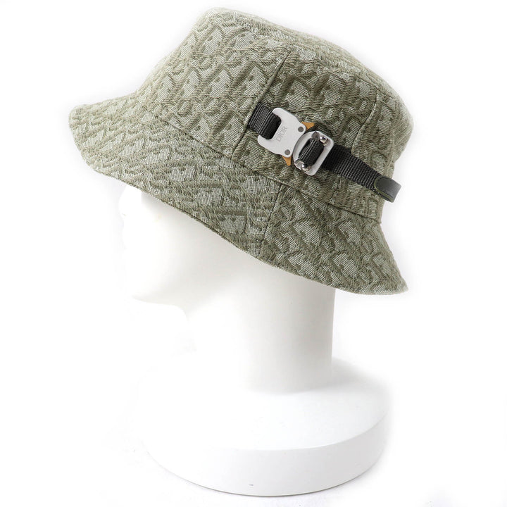 Great DIOR hat Oblique all-over print jacquard bucket hat mens S 293C906J5763