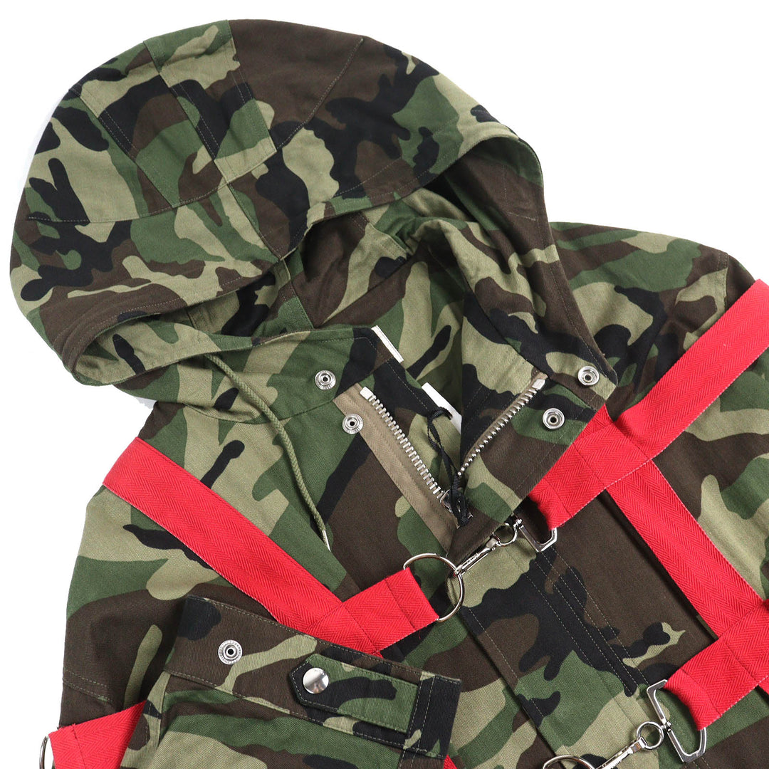 CELINE Mod coat Camouflage Camouflage Pattern Harness mens 44 2W860494M