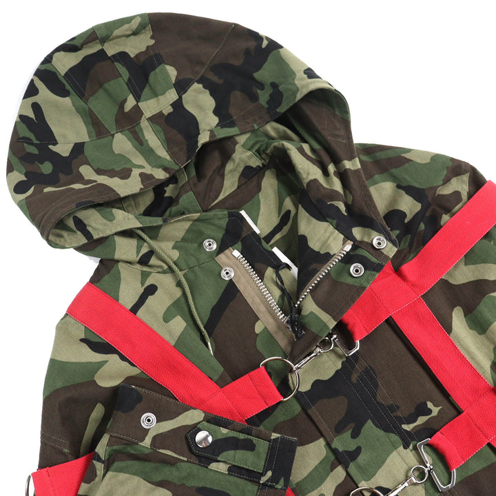 CELINE Mod coat Camouflage Camouflage Pattern Harness mens 44 2W860494M