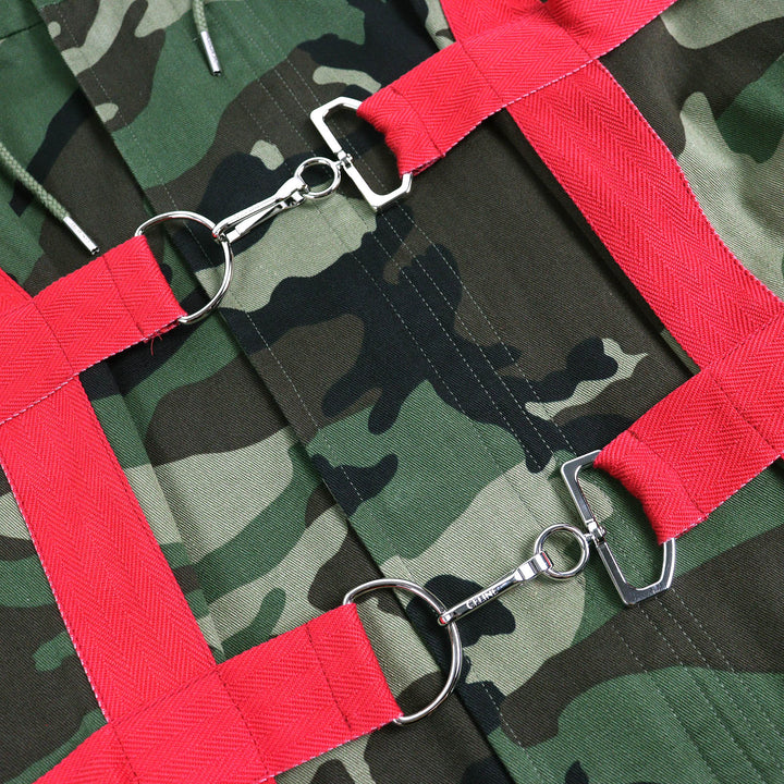 CELINE Mod coat Camouflage Camouflage Pattern Harness mens 44 2W860494M