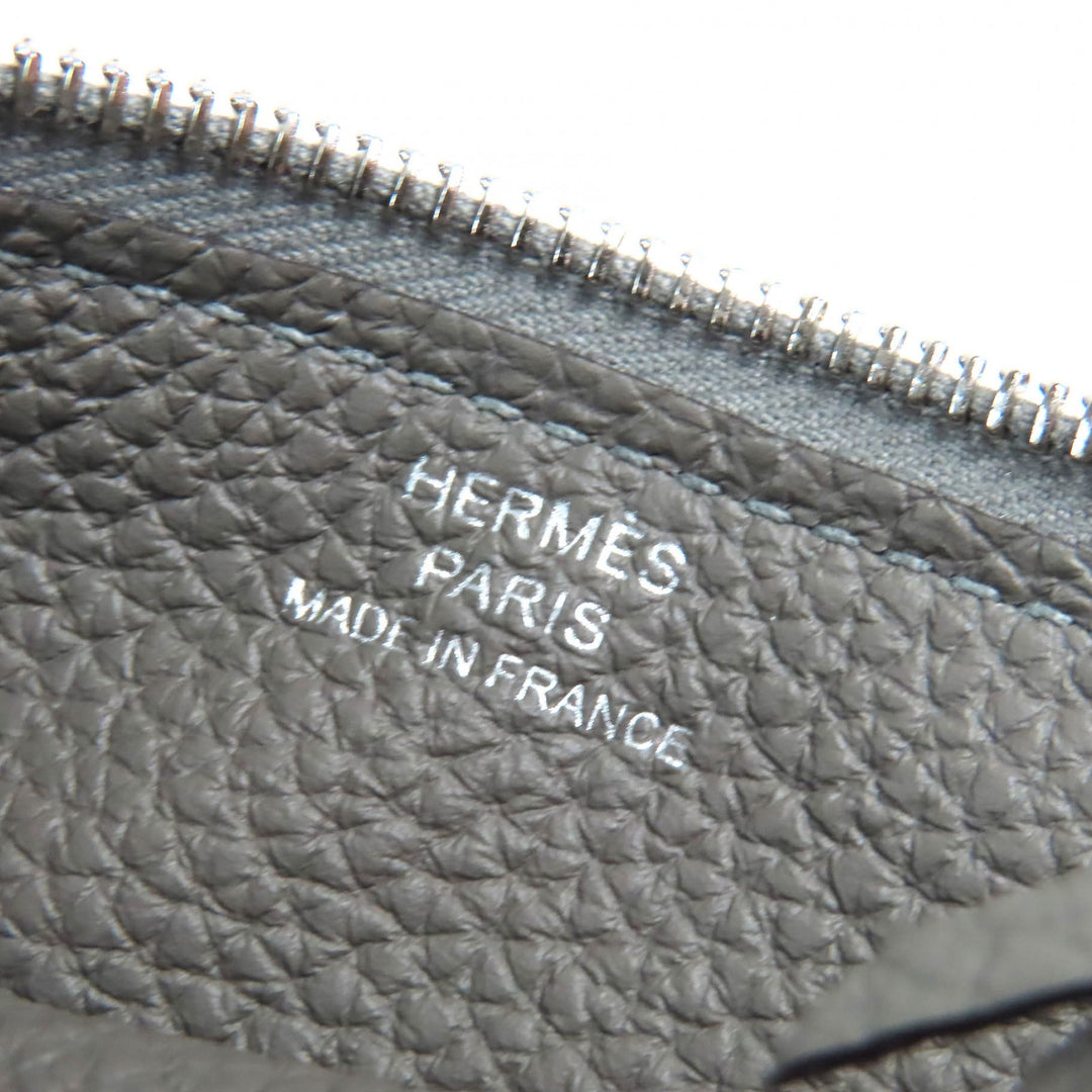 Pristine HERMES Purse Dogon GM Duo Togo Leather mens