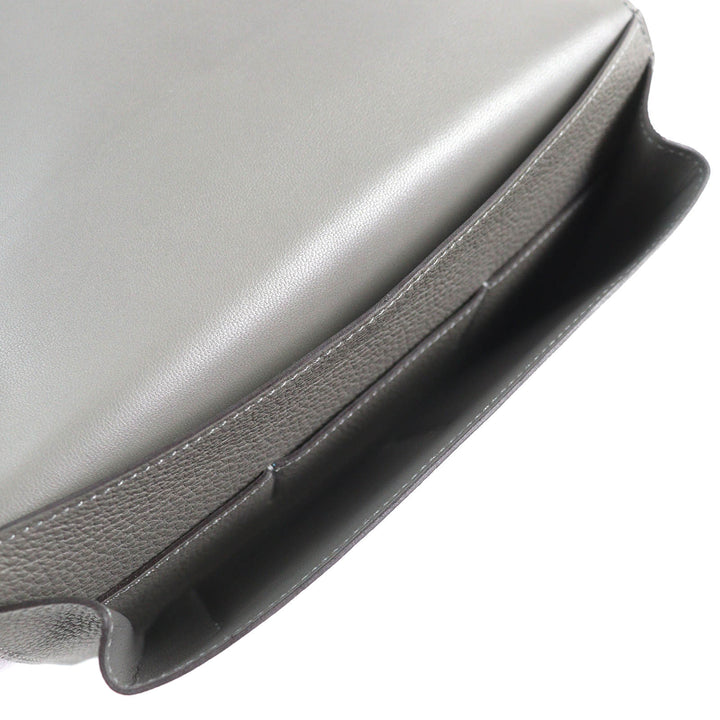 Pristine HERMES Purse Dogon GM Duo Togo Leather mens