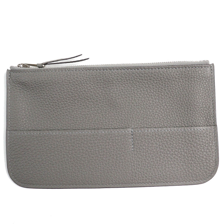 Pristine HERMES Purse Dogon GM Duo Togo Leather mens