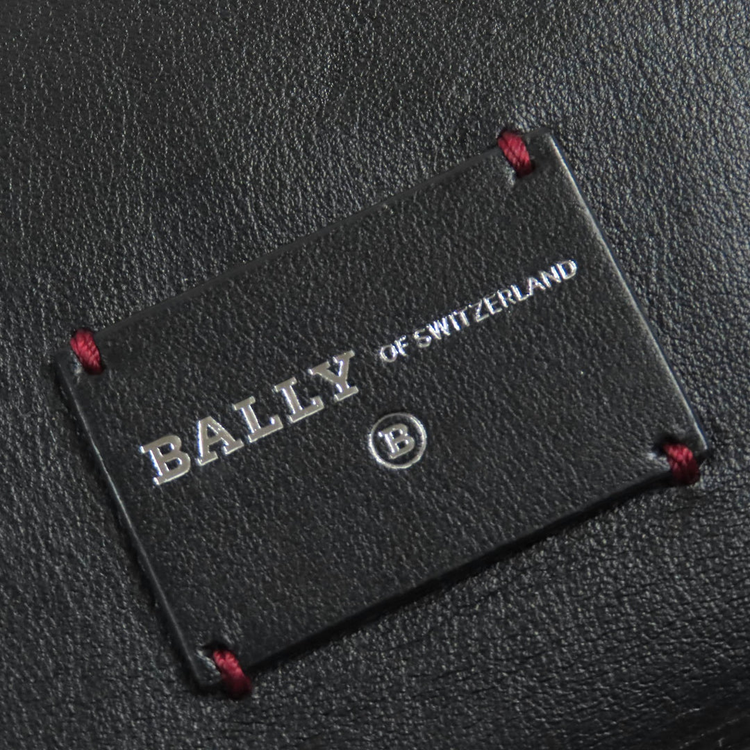 Excellent BALLY Clutch bag HARTLAND Bally leather business bag with wristlet
