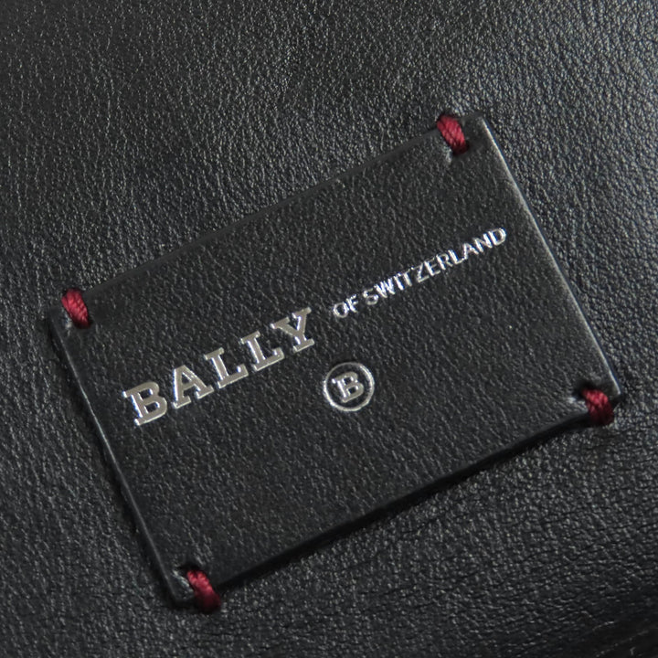 Excellent BALLY Clutch bag HARTLAND Bally leather business bag with wristlet