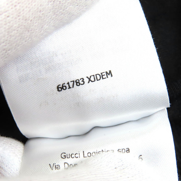 Excellent GUCCI Parker Oversized GG embossed GG logo jersey jacquard black Women