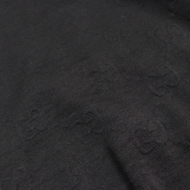 Excellent GUCCI Parker Oversized GG embossed GG logo jersey jacquard black Women