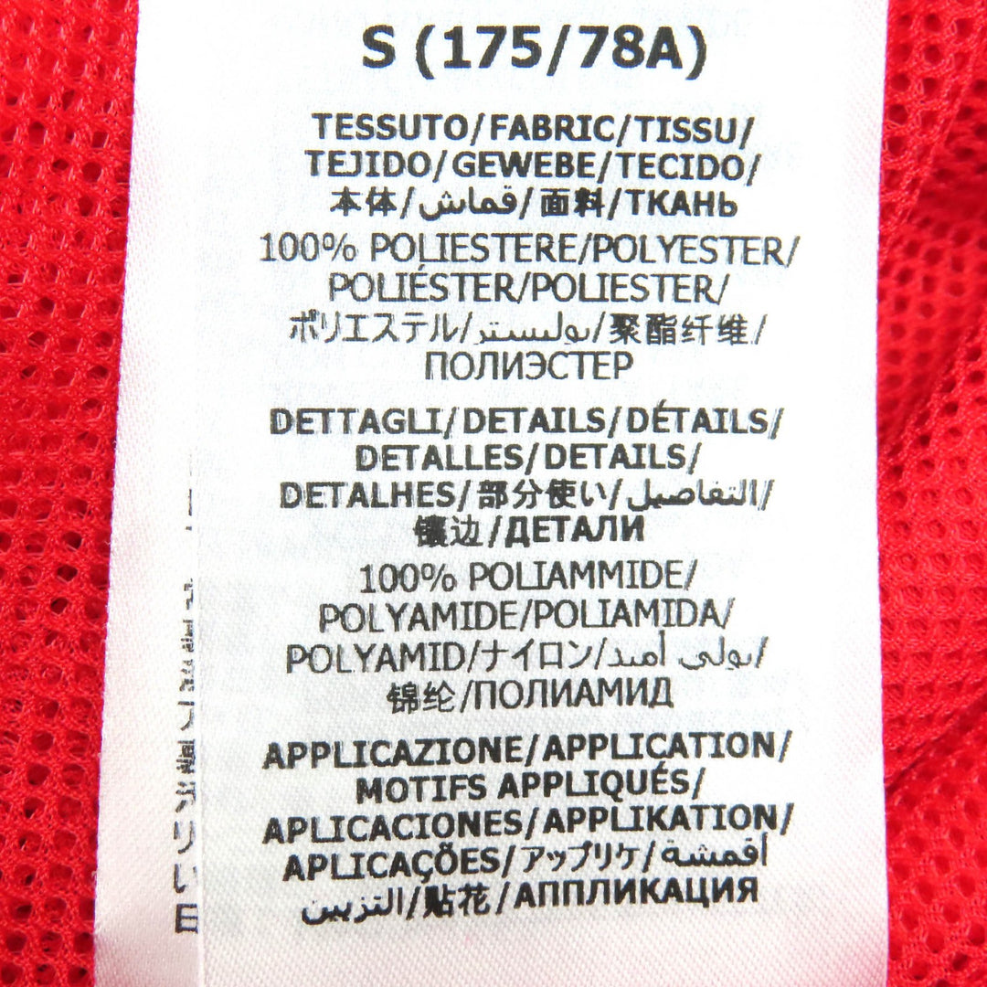 Excellent GUCCI Shorts Logo patch web line track pants Red polyester mens S