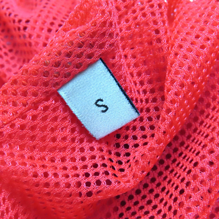 Excellent GUCCI Shorts Logo patch web line track pants Red polyester mens S