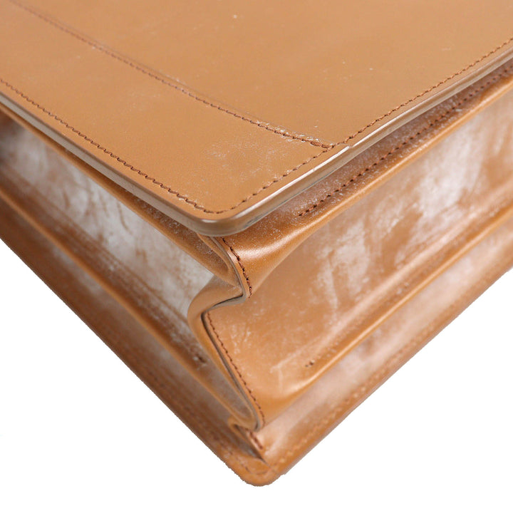 CIMABUE Business bag Alexander Dulles Bag Bridle leather Camel leather