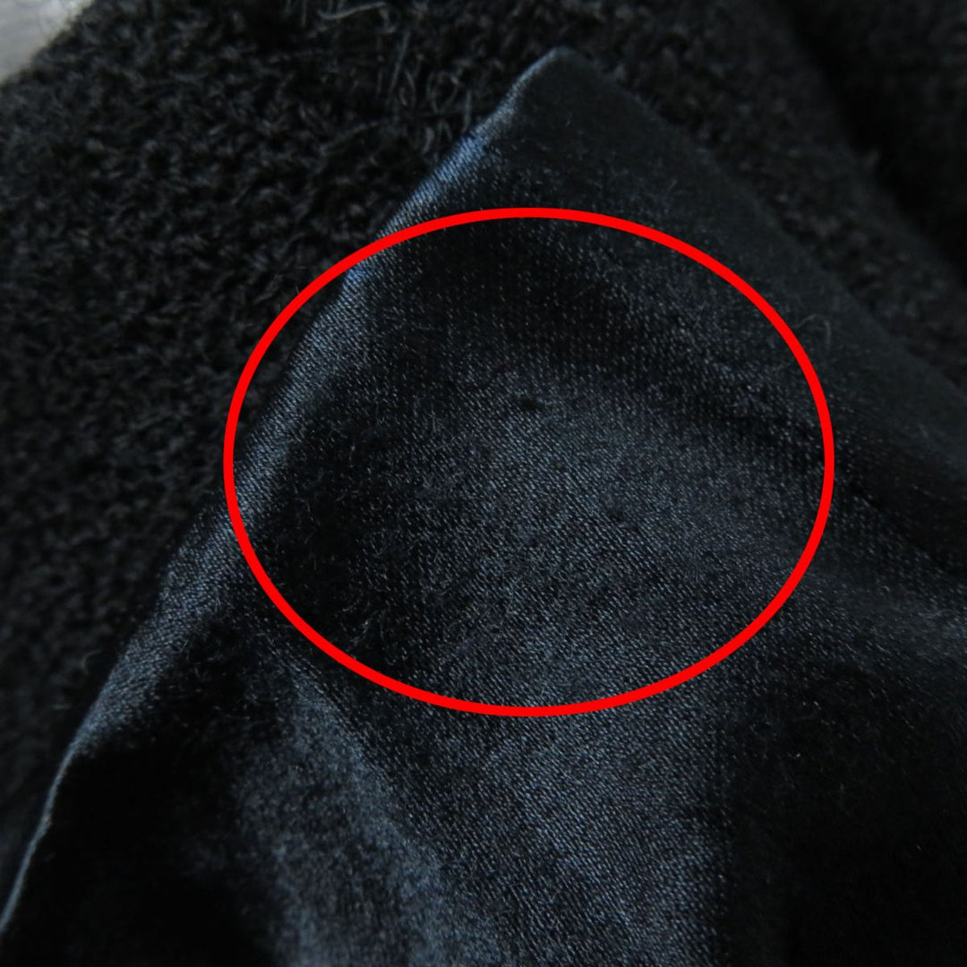 Discounted Excellent CHANEL coat black Women