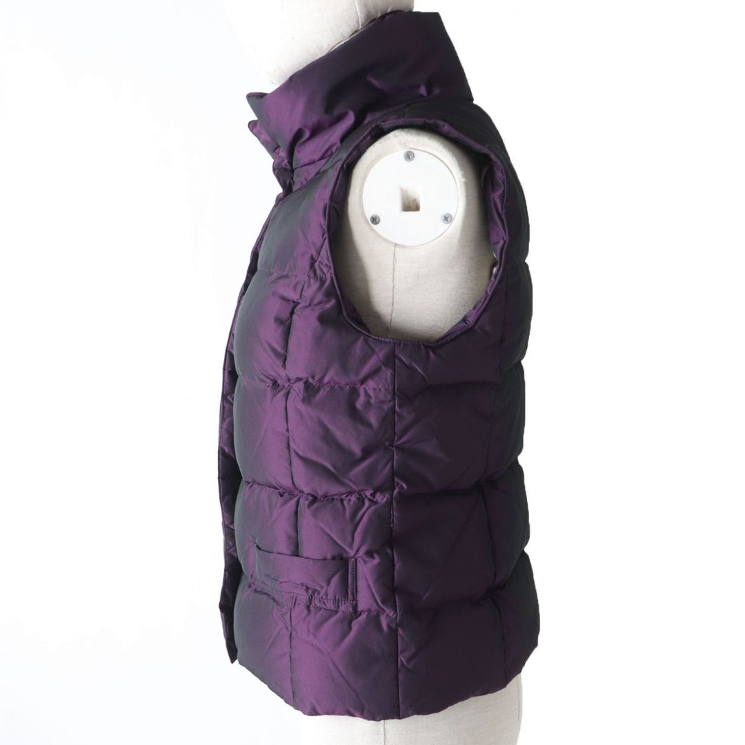 Discounted Great BURBERRY Down vest Purple polyester Women 36