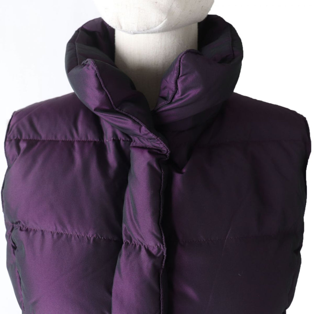 Discounted Great BURBERRY Down vest Purple polyester Women 36