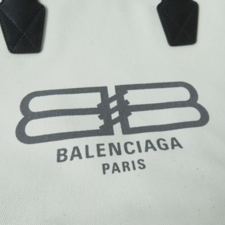 Discounted Excellent BALENCIAGA Tote Bag Ivoryx black Women