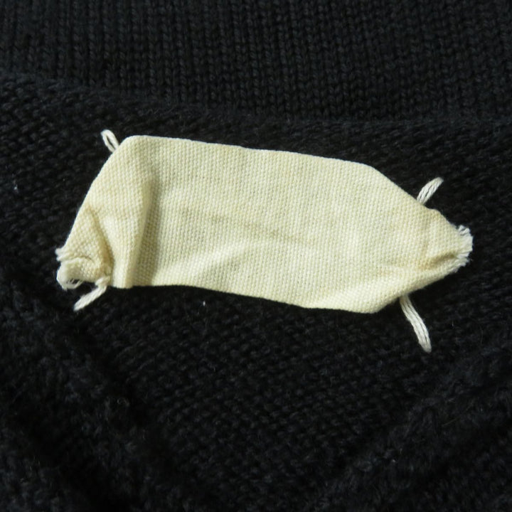 Discounted 
 Excellent MARTIN MARGIELA knit black wool Women M