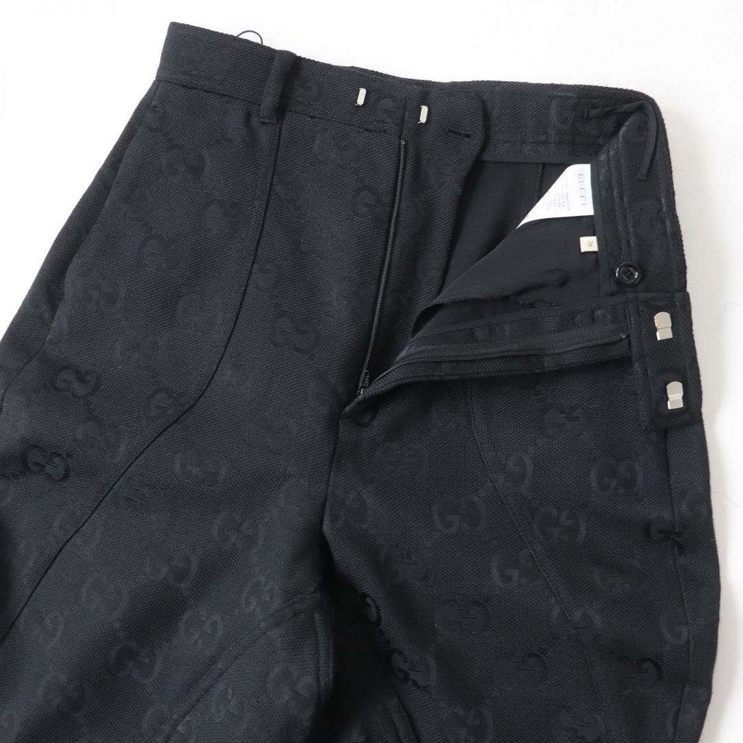 GUCCI Pants black cotton Women 36