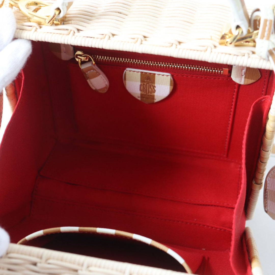 MARK CROSS Handbag natural leather Women