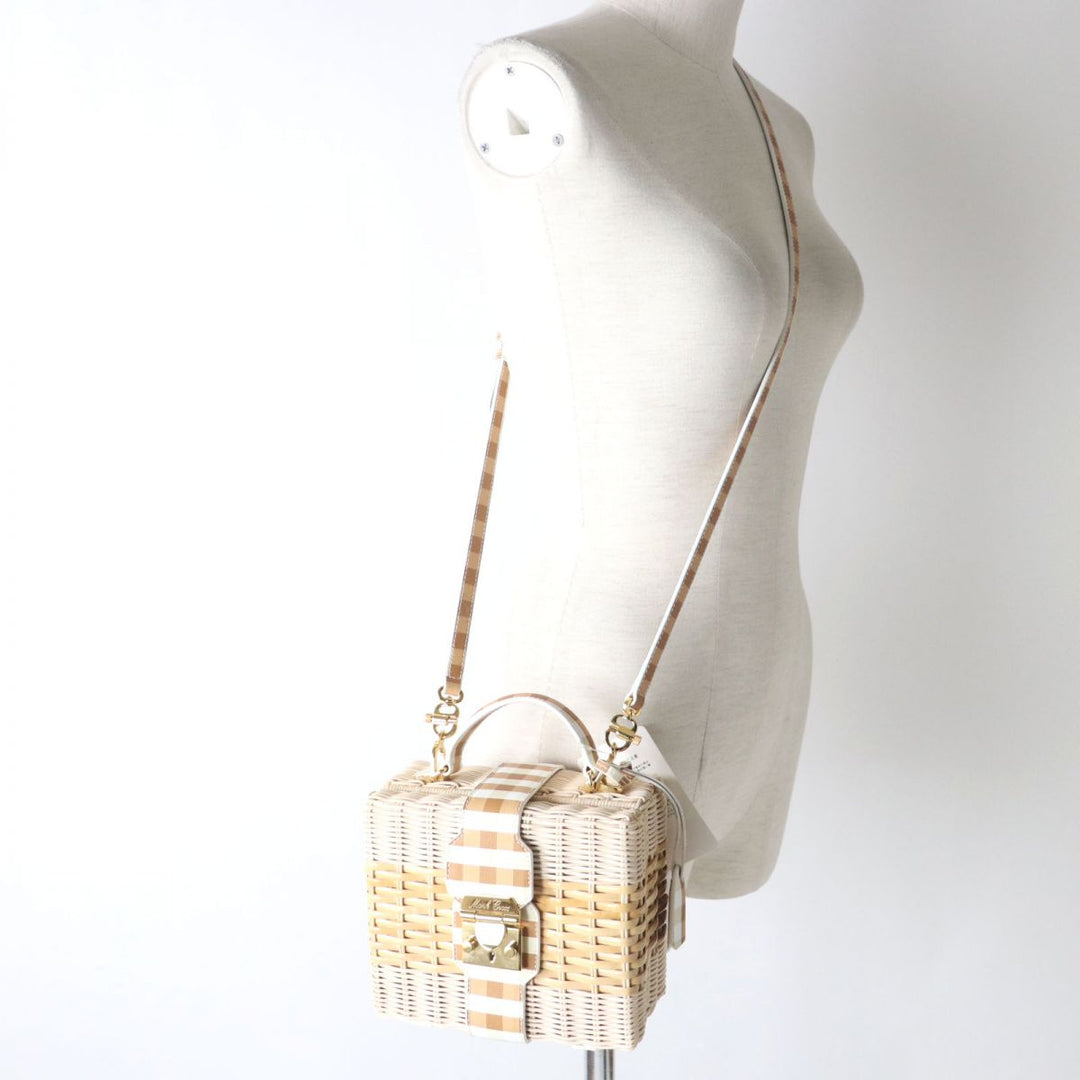 MARK CROSS Handbag natural leather Women