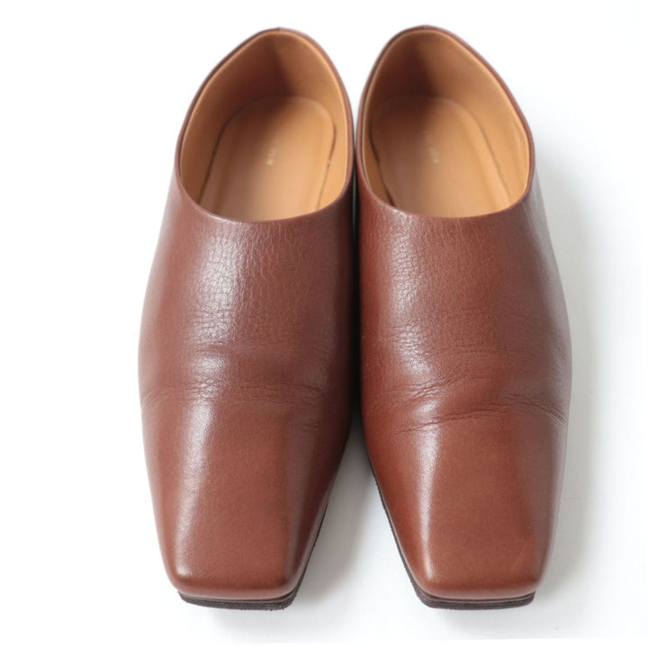 THE ROW pumps Brown leather Women 35.5