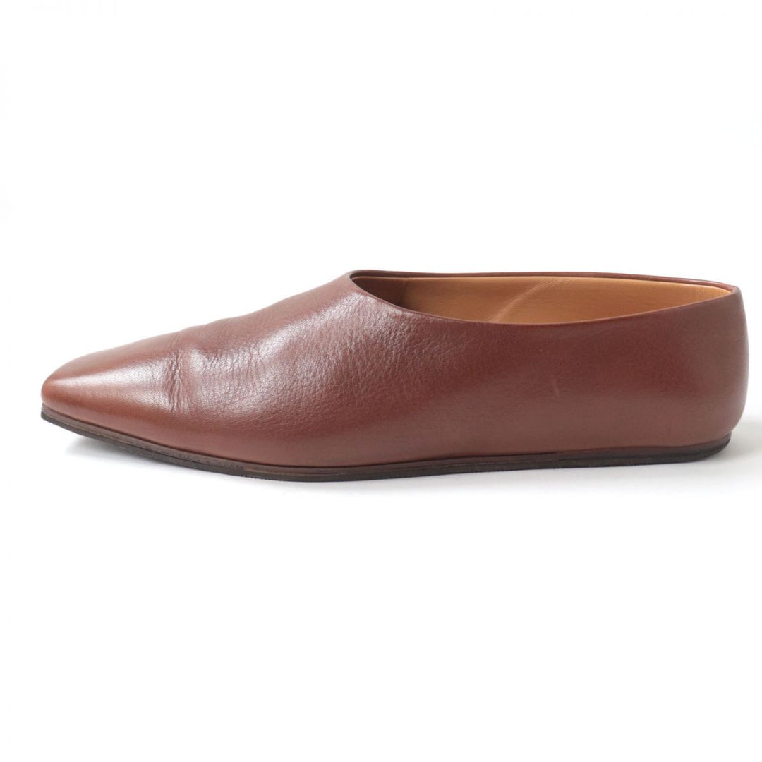 THE ROW pumps Brown leather Women 35.5