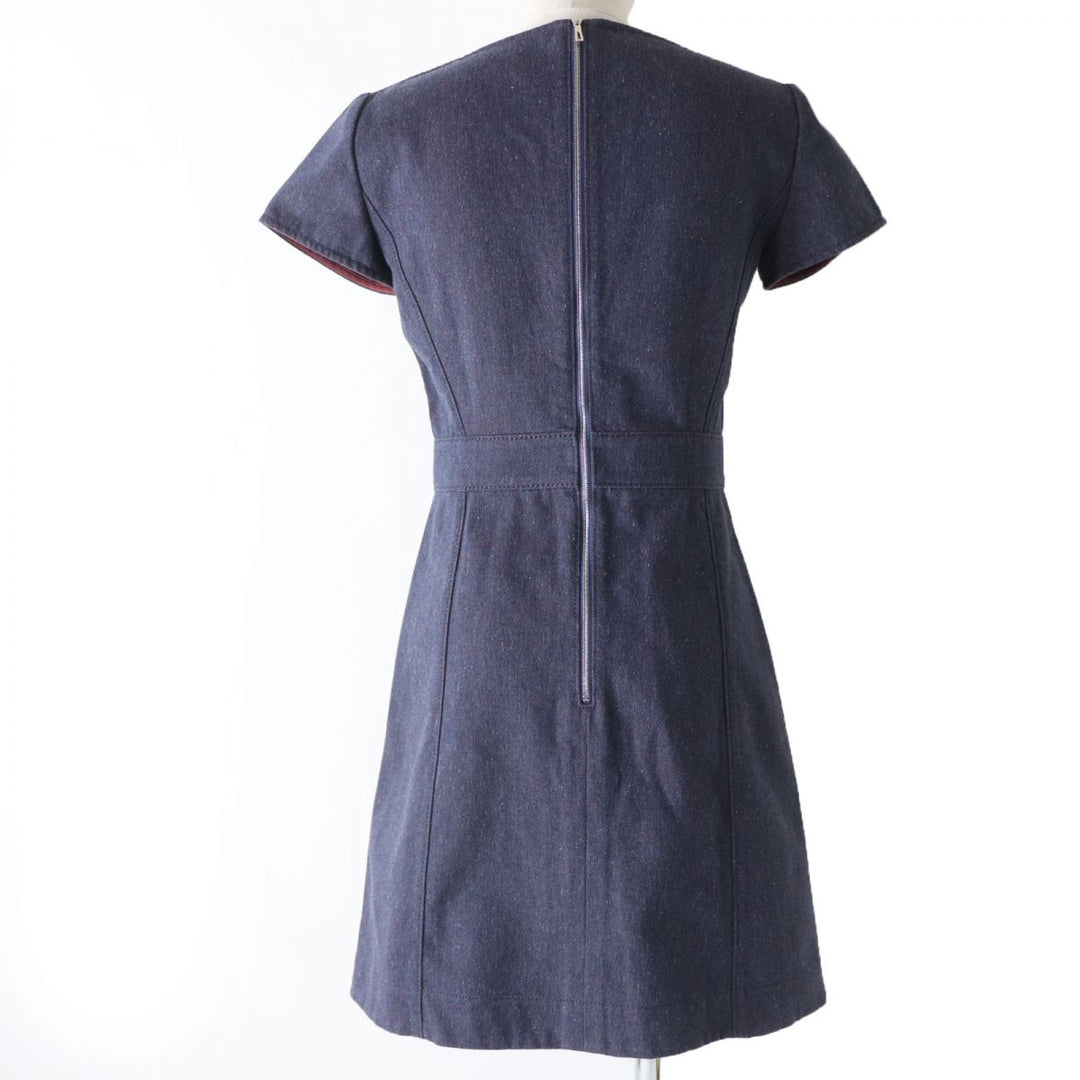 Discounted Excellent HERMES one piece Purple cotton Women 34