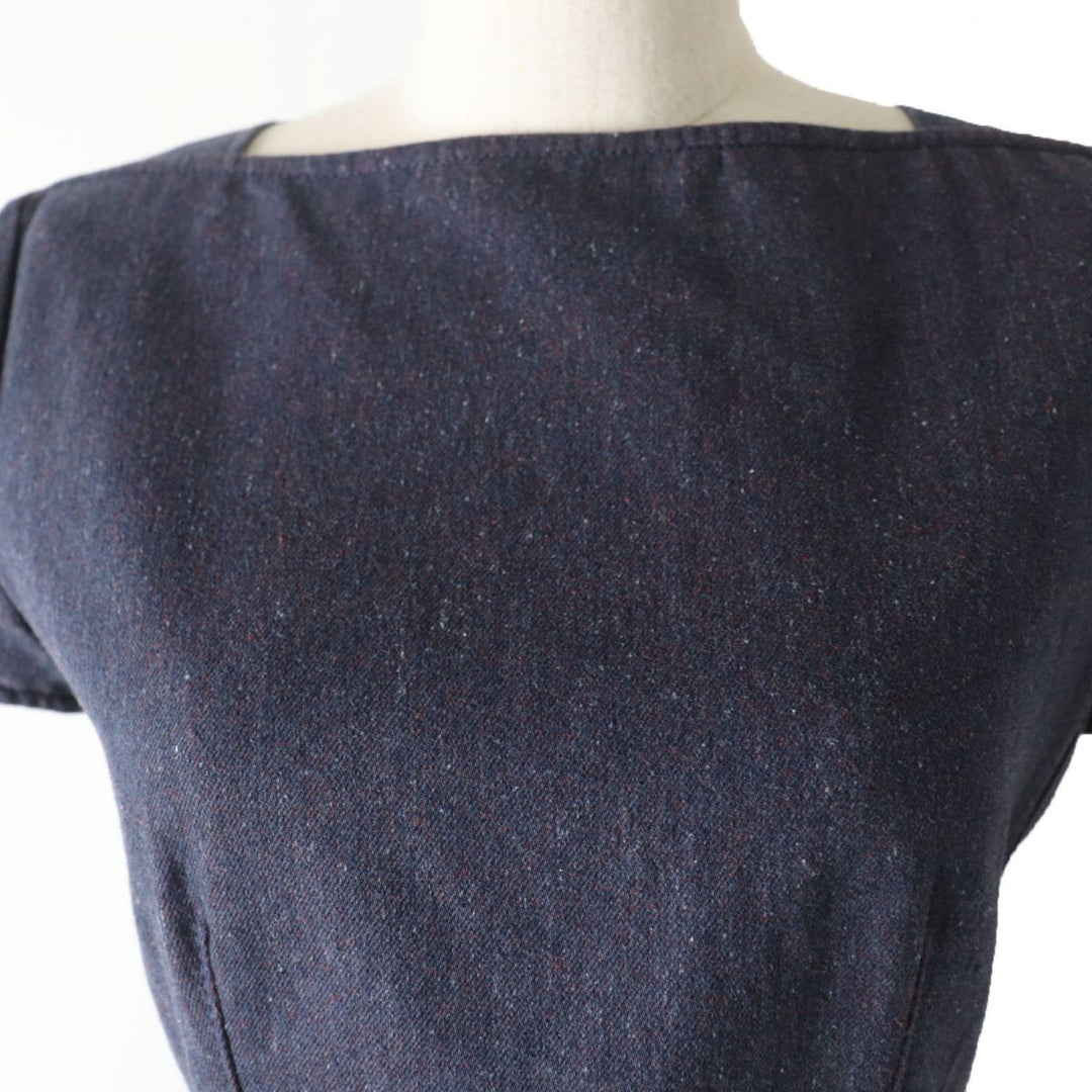 Discounted Excellent HERMES one piece Purple cotton Women 34