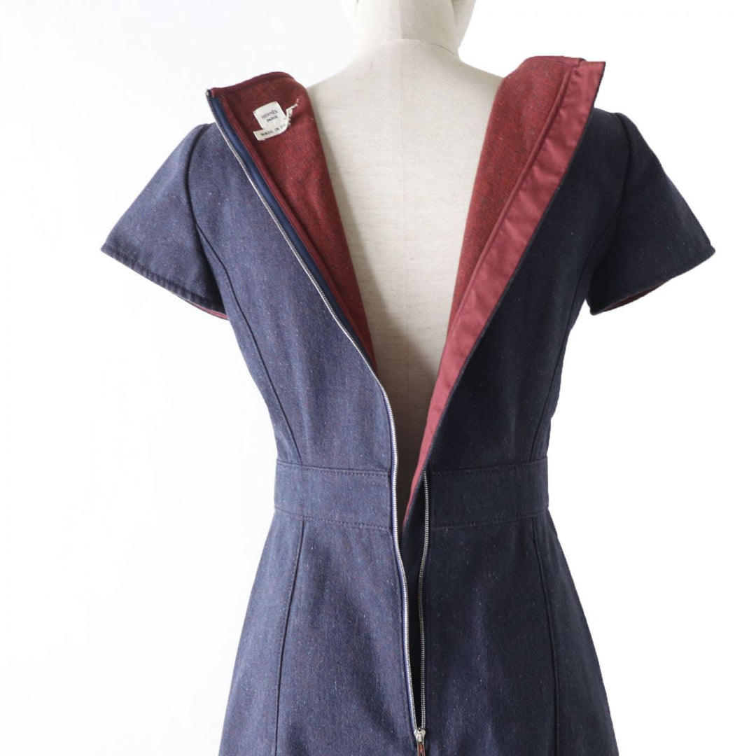 Discounted Excellent HERMES one piece Purple cotton Women 34