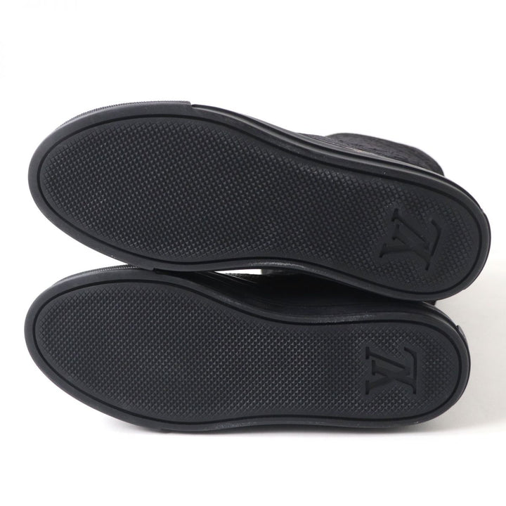 Discounted Excellent LOUIS VUITTON boots black Mouton Women 35