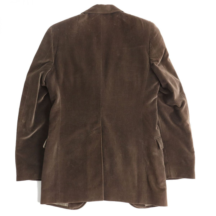 Discounted Very Good DOLCE&GABBANA tailored jacket Dark brown cotton mens 44