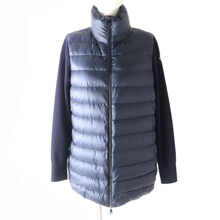 Discounted MONCLER Down jacket Navy Nylon Women XS