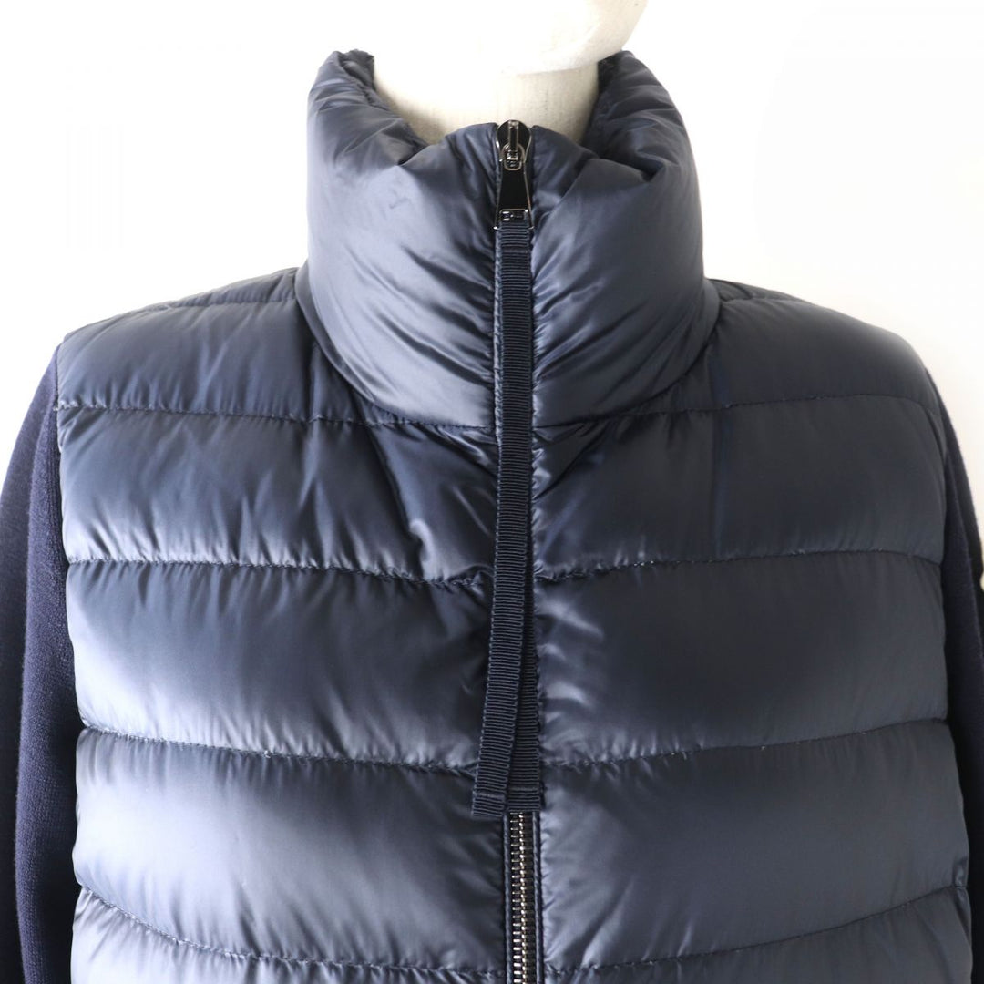Discounted MONCLER Down jacket Navy Nylon Women XS