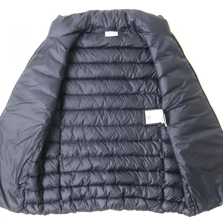 Discounted MONCLER Down jacket Navy Nylon Women XS