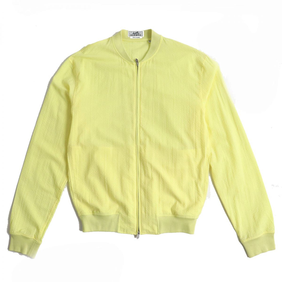 Discounted Excellent HERMES Blouson yellow cotton mens 37