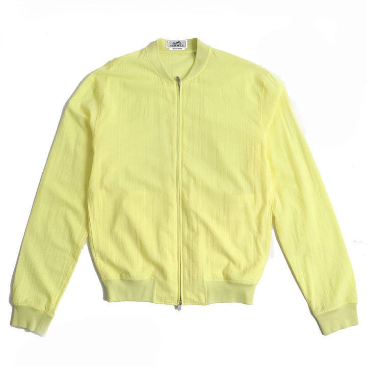 Discounted Excellent HERMES Blouson yellow cotton mens 37