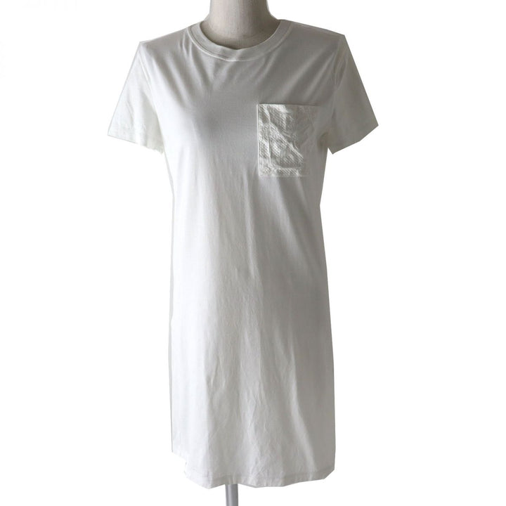 Excellent HERMES Tunic white cotton Women 34