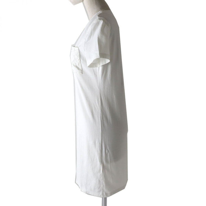 Excellent HERMES Tunic white cotton Women 34